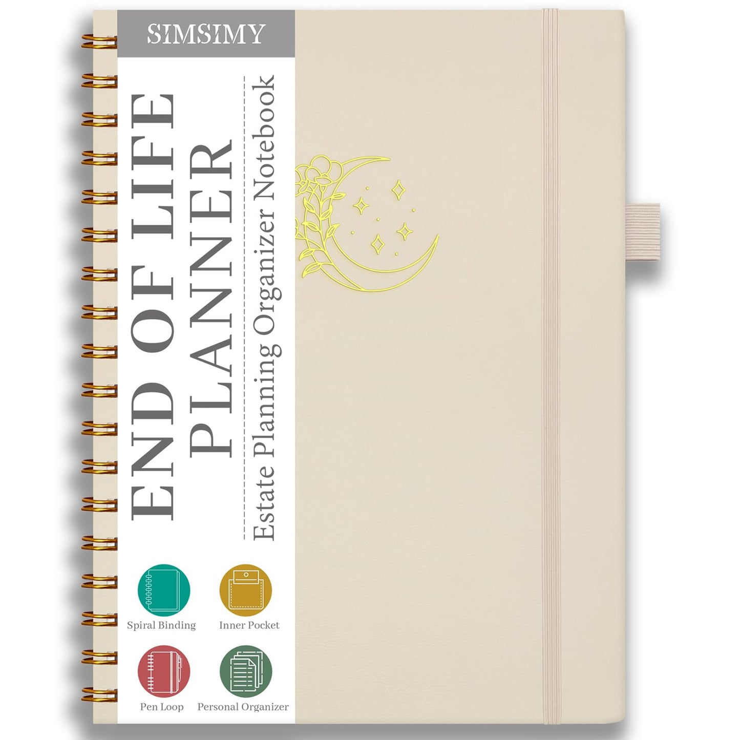 Cabos Shop : End of Life Planner – Estate Planning & Important Information Organizer | Final Wishes & Legacy Workbook