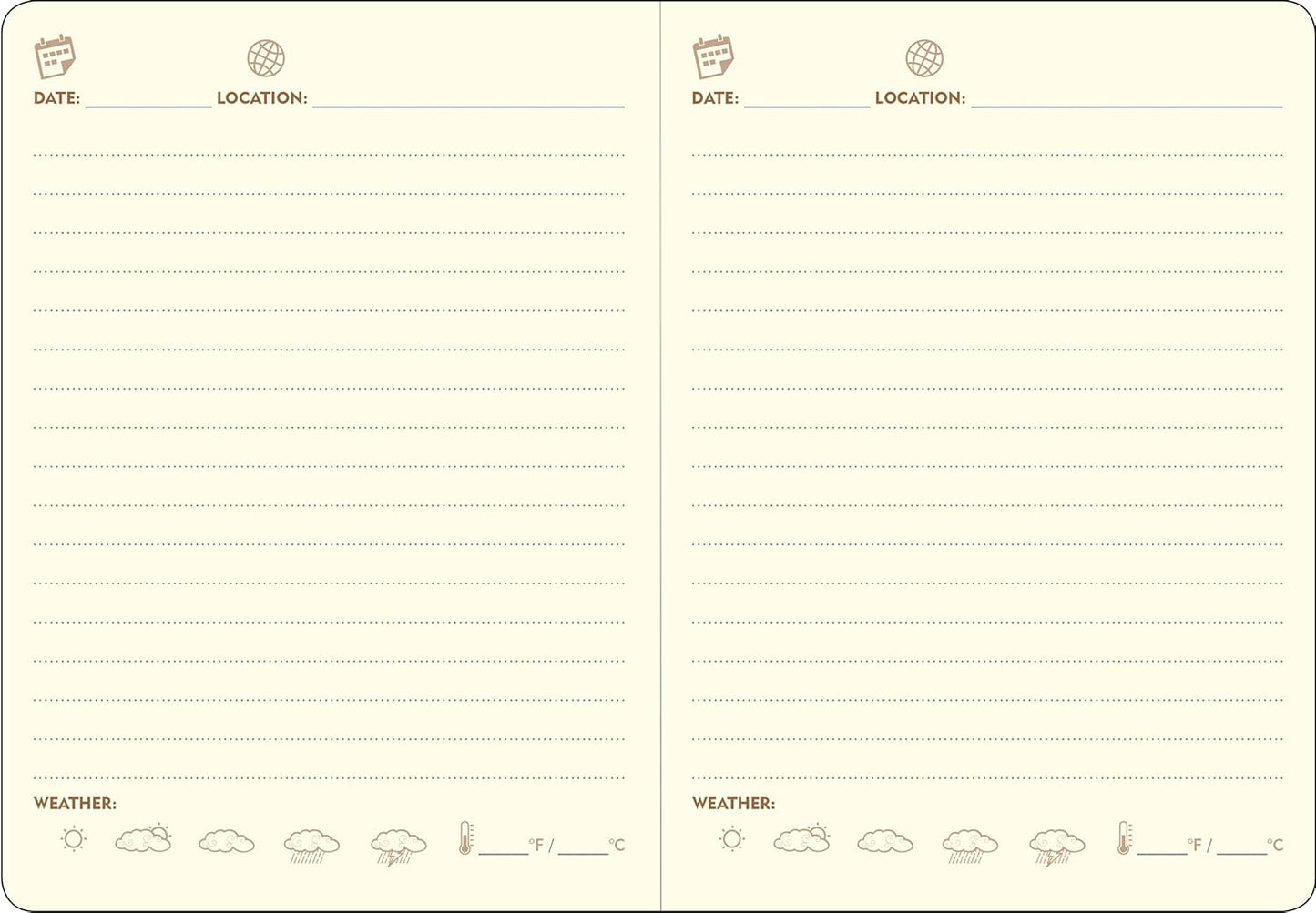 Cabos Shop : Artisan Travel Journal – Premium Travel Diary & Trip Planner Notebook | Memory Keepsake Journal
