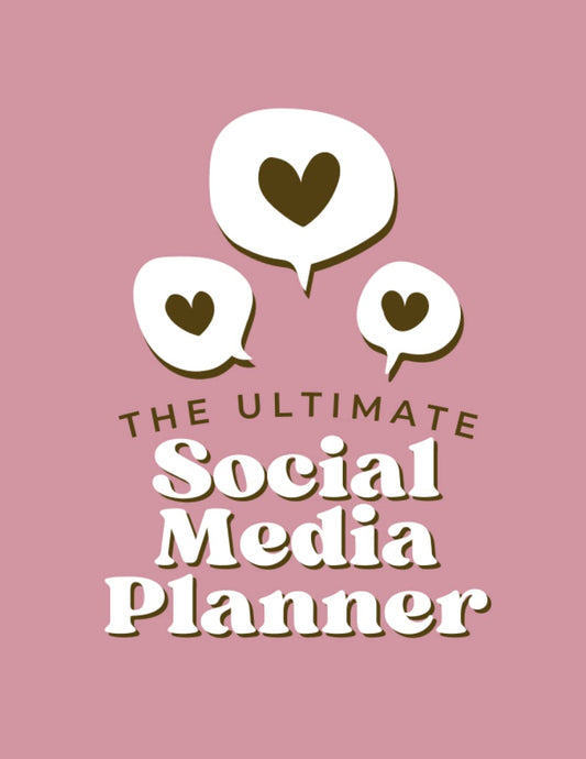 Cabos Shop:  Social Media Planner – Content Strategy & Post Scheduling Organizer | Marketing Planner for Creators & Business