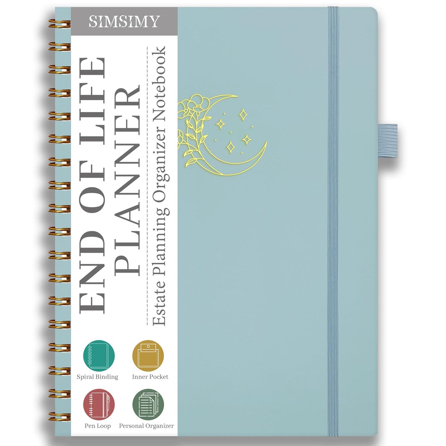 Cabos Shop : End of Life Planner – Estate Planning & Important Information Organizer | Final Wishes & Legacy Workbook