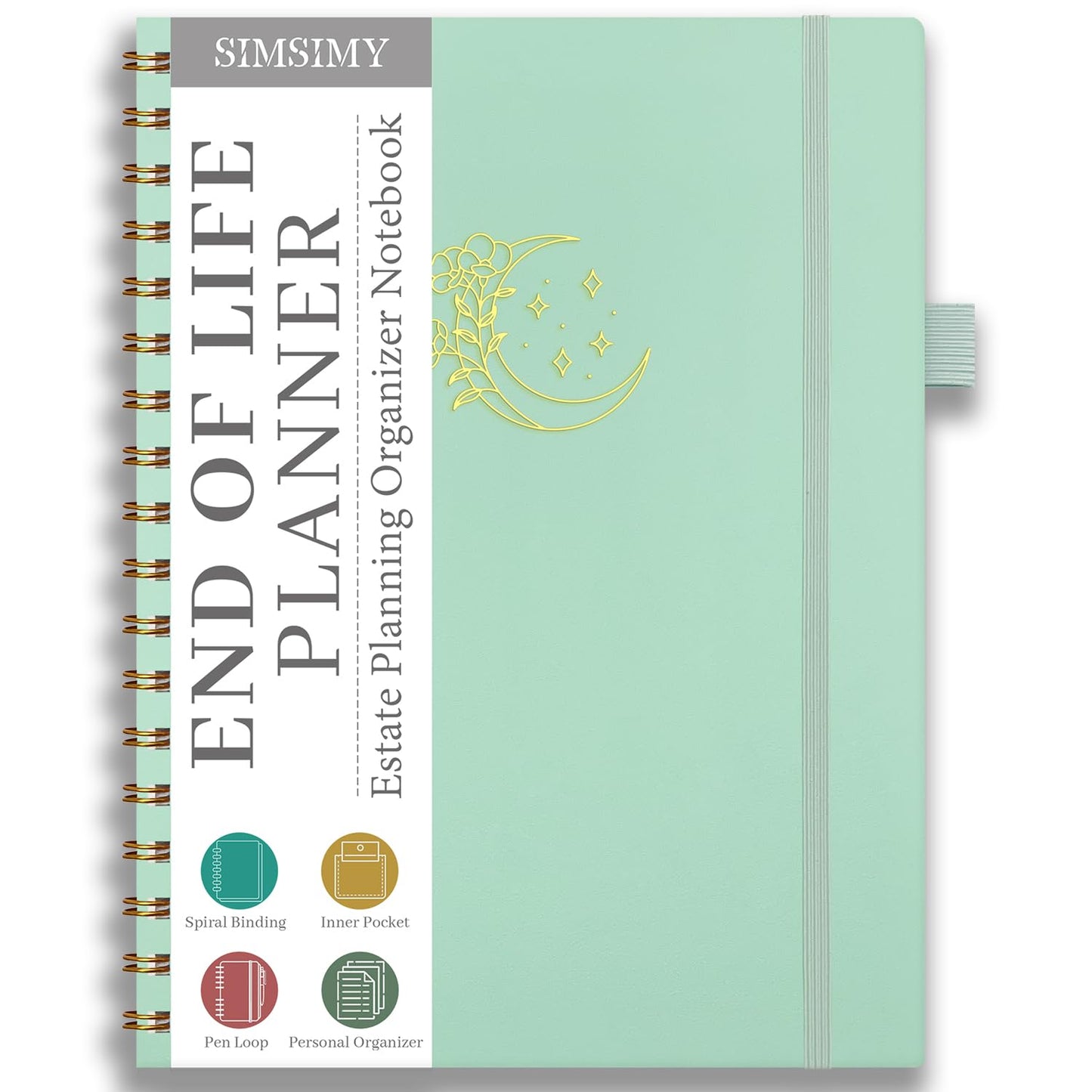 Cabos Shop : End of Life Planner – Estate Planning & Important Information Organizer | Final Wishes & Legacy Workbook