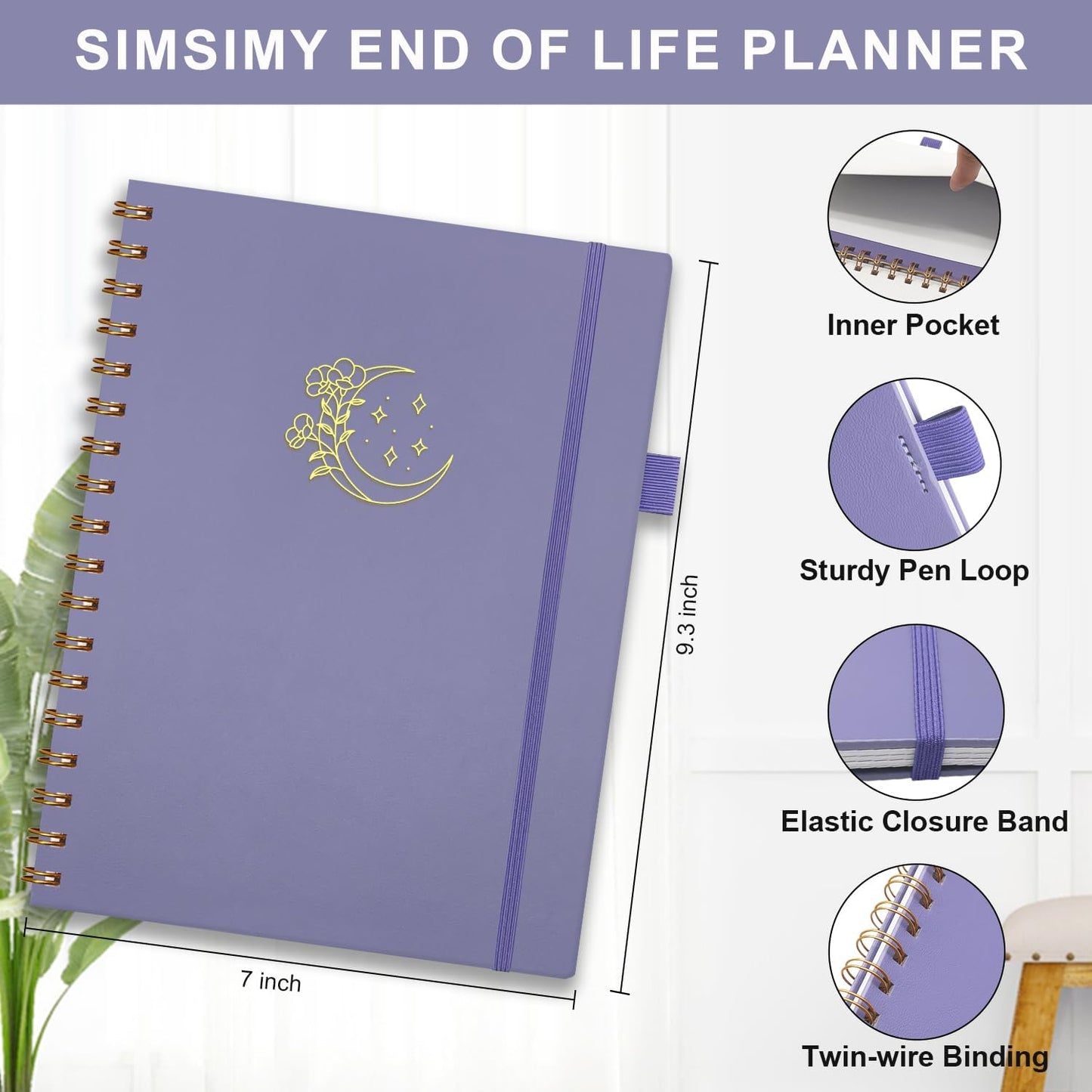 Cabos Shop : End of Life Planner – Estate Planning & Important Information Organizer | Final Wishes & Legacy Workbook