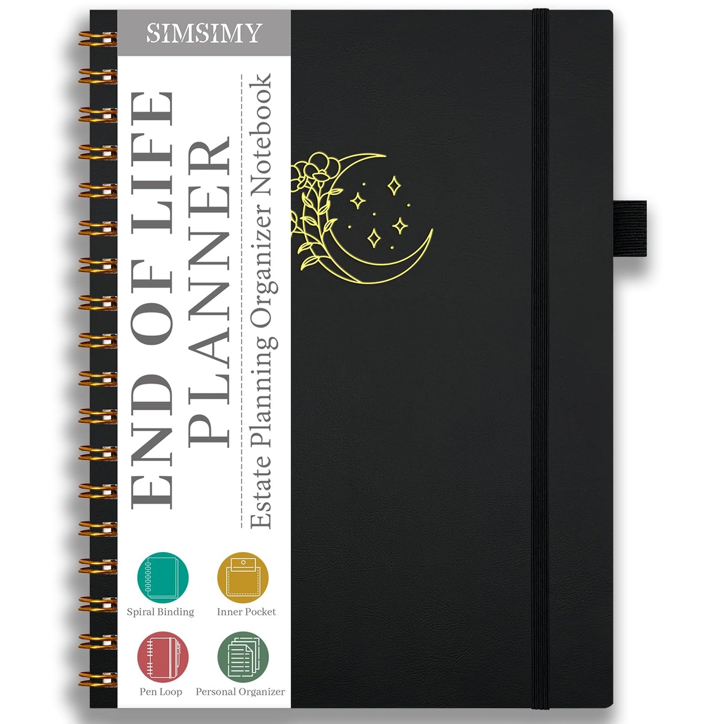 Cabos Shop : End of Life Planner – Estate Planning & Important Information Organizer | Final Wishes & Legacy Workbook