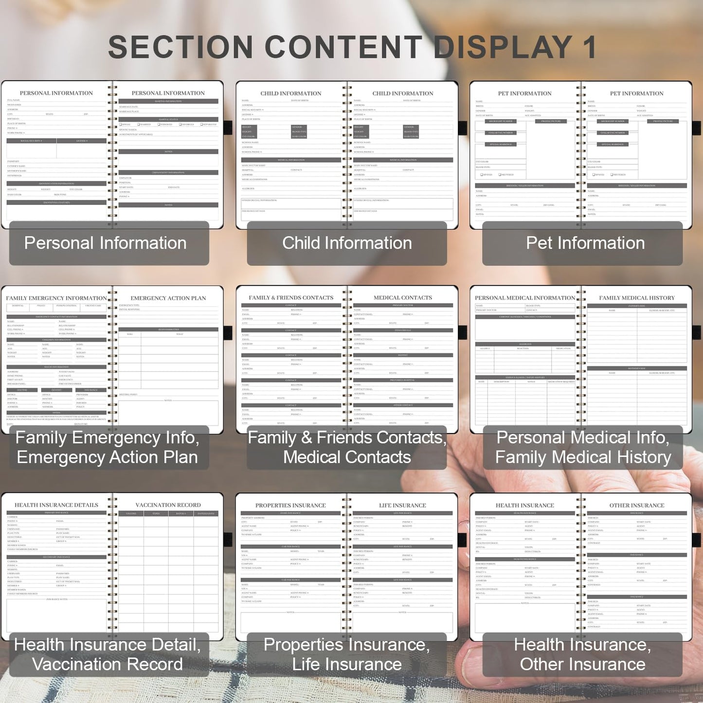 Cabos Shop : End of Life Planner – Estate Planning & Important Information Organizer | Final Wishes & Legacy Workbook